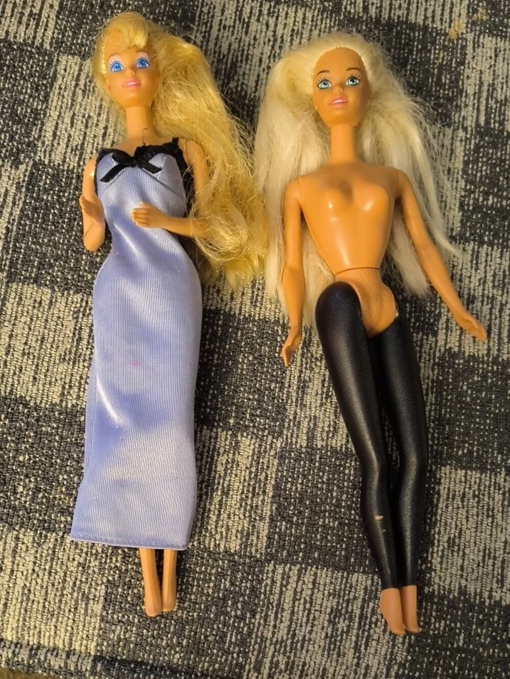Mattel 1966 Barbie Dolls / Rare 1906 Misprint On One / Blonde / Blue Eyed